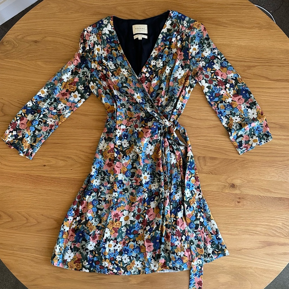 Sézane Wrap Dress